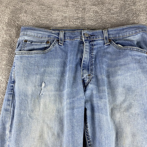 Levi's 541 Athletic Taper Jeans Mens 36x29 Blue Light Wash - Picture 6 of 16